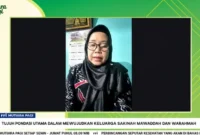 Penyuluh Agama Islam Kecamatan Sekayam, Mardiana,dalam tangkapan layar Obrolan Mutiara Pagi Islam RRI Sanggau, Jumat 17 Juli 2026. (poto: RRI).