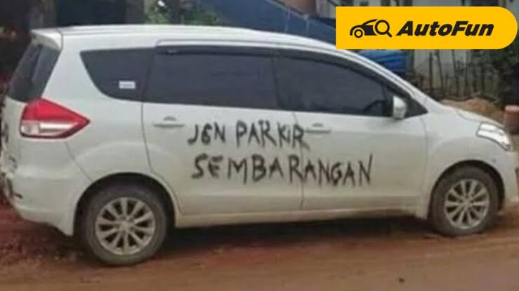 Hukum parkir dijalan umum dalam Islam.( poto : istimewa)