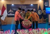 Peluncuran program mengusung tema "Membangun Karakter, Menguatkan Keimanan, Mewujudkan Warga Binaan yang Berakhlakul Karimah".( poto : sumbardayli.com )