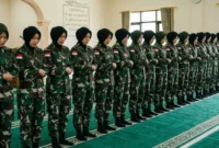 Posisi Imam Perempuan dalam Shalat Berjamaah.(poto: nuonline).