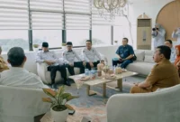 Bupati Solok Selatan H. Khairunas bersama jajaran  Pemerintah Kabupaten Solok Selatan melakukan pertemuan dengan Direktur Jenderal Pendidikan Islam Kementerian Agama, Prof. Dr. H. Suyitno, di Jakarta, Senin (29/6/2026). ( poto : sumbardayli.com)