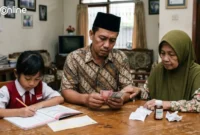 Hukum generasi sandwich dalam Islam? Simak penjelasan lengkap mengenai batasan menafkahi orang tua dan anak menurut aturan fikih.( Ilustrasi poto : nu online).