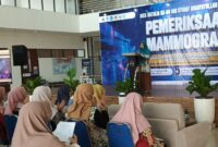 Fakultas Kedokteran UIN Jakarta menyelenggarakan layanan deteksi dini kanker payudara melalui pemeriksaan mammografi gratis bagi civitas akademika.(poto: kemenag).