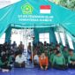 Siswa berada di ruang belajar sementara (TLS) pascagempa Flores, NTT.(poto: kemenag).
