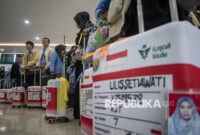 BPKH secara resmi menyalurkan dana Nilai Manfaat BPKH 2026 Tahap I yang melampaui angka Rp 2,06 triliun.(poto: republika).