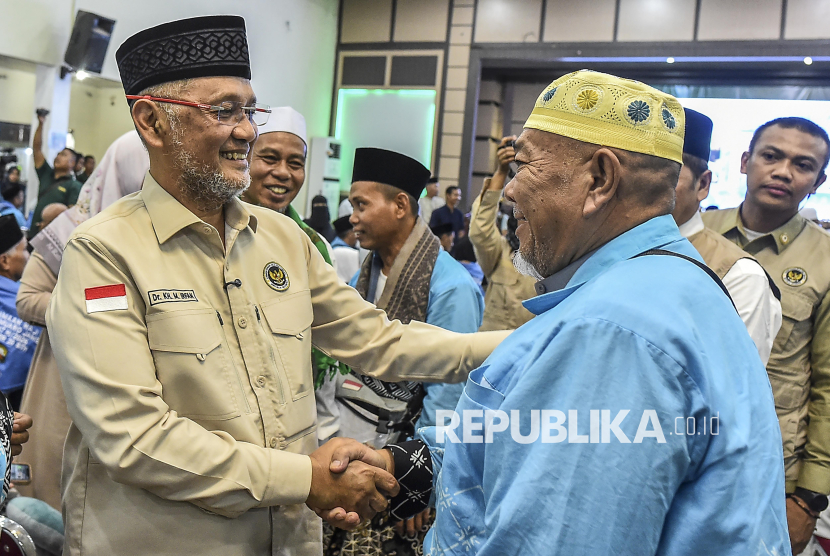 Irfan Yusuf menyampaikan apresiasi tinggi kepada Presiden atas pembentukan kementerian baru tersebut saat menghadiri acara di Gedung BPS Jakarta.(poto: republika).
