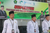 Kantor Kementerian Agama Kota Sungai Penuh menggelar kegiatan Supervisi Bina KUA dan Keluarga Sakinah.(poto: seriusnews.id).