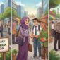 Ilustrasi kemuliaan sejati lahir dari ketakwaan dan kerendahan hati, bukan sekadar harta, jabatan, atau profesi duniawi.(poto: AI).