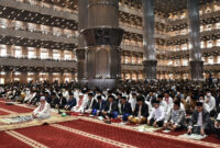 uasana di Masjid Istiqlal, Jakarta.( ilustrasi poto: : istimewa).
