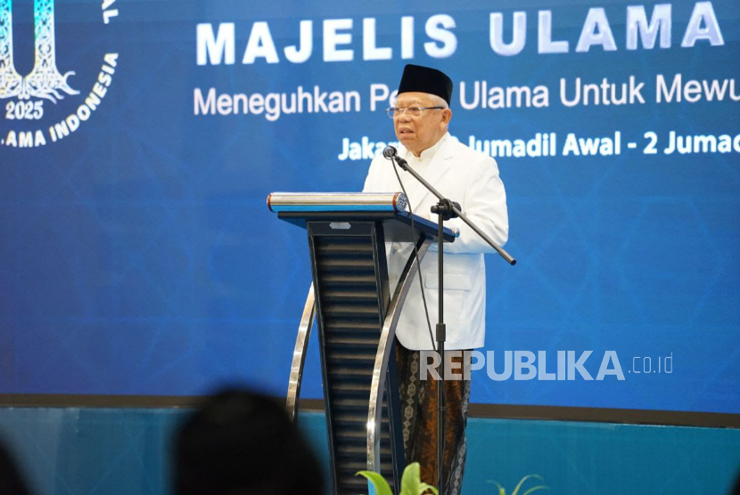 Mantan Wakil Presiden Republik Indonesia Prof KH Ma’ruf Amin.(poto: republika).