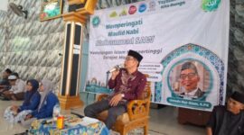 Peringatan Maulid Nabi Muhammad SAW menjadi momentum penting bagi Pondok Pesantren (Ponpes) Addhuha Kabupaten Bungo pada Senin (24/8/2026).(poto: oegopost.id).