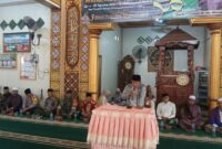 Suasana peringatan Maulid Nabi Muhammad SAW 1448 H/2026 M di Masjid Nurul Jalal, Kelurahan Sungai Bengkal, Kecamatan Tebo Ilir, Kabupaten Tebo.(poto: jambiprima.com).