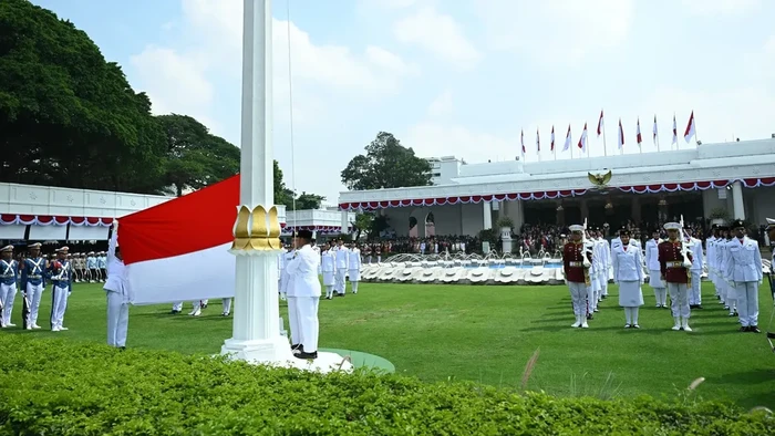 Ilustrasi Upacara HUT RI di Istana.(poto: detikhikmah).
