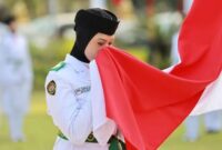 Hukum mencium bendera Merah Putih dalam Islam.( ilustrasi poto: istimewa).