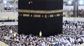 Ilustrasi Ka'bah.(poto: istimewa).