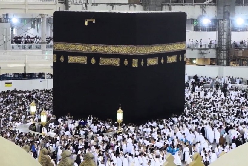 Ilustrasi Ka'bah.(poto: istimewa).