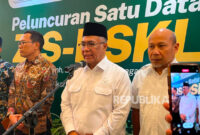 Badan Amil Zakat Nasional meresmikan sistem baru untuk memperkuat integrasi data zakat nasional di Jakarta pada Kamis.(poto: republika)