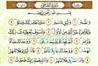 Surat Ad-dhuha.(poto: istimewa).