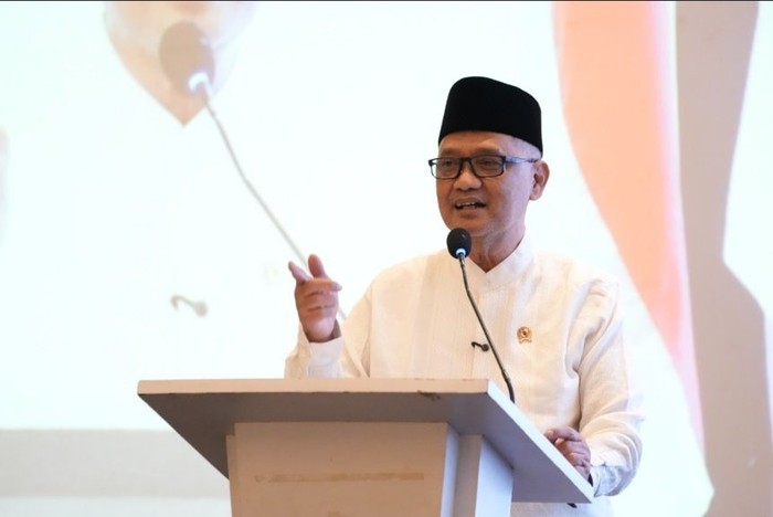 Menteri Haji dan Umrah Mochamad Irfan Yusuf.(poto: detikhikmah).