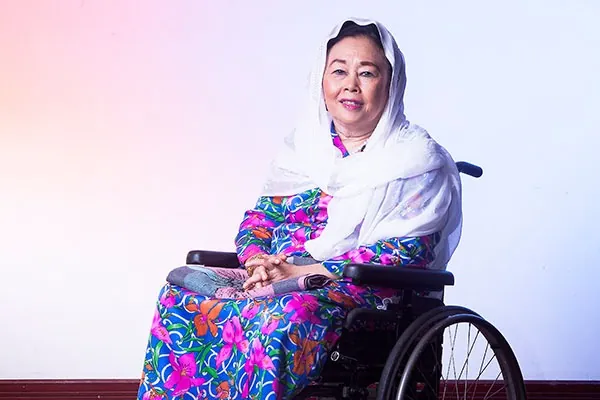 Istri mendiang Presiden Abdurrahman Wahid, Nyai Hj. Sinta Nuriyah Abdurrahman Wahid.(poto: islami.co).