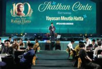 Kemenag gelar nikah massal di Senayan untuk berikan kepastian legalitas hukum serta mahar tabungan emas.(poto: kemenag.go.id).