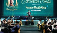 Kemenag gelar nikah massal di Senayan untuk berikan kepastian legalitas hukum serta mahar tabungan emas.(poto: kemenag.go.id).