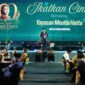 Kemenag gelar nikah massal di Senayan untuk berikan kepastian legalitas hukum serta mahar tabungan emas.(poto: kemenag.go.id).