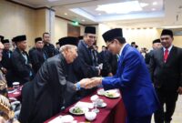 Menteri Agama Nasaruddin Umar melantik dewan hakim MTQ Nasional XXXI Tahun 2026 di Semarang, Jawa Tengah.(poto: kemenag.go.id).