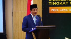Menteri Agama Nasaruddin Umar menyampaikan kualitas dan standar penilaian Al-Qur'an di Indonesia melalui penguatan peran lembaga resmi.(poto: kemenag.go.id).