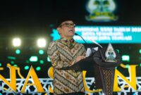 Menteri Koordinator Bidang Pembangunan Manusia dan Kebudayaan (Menko PMK) Pratikno membuka gelaran MTQ Nasional XXXI 2026 di Lapangan Pancasila Kota Semarang, Jawa Tengah.(poto: kemenag.go.id).