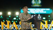 Menteri Koordinator Bidang Pembangunan Manusia dan Kebudayaan (Menko PMK) Pratikno membuka gelaran MTQ Nasional XXXI 2026 di Lapangan Pancasila Kota Semarang, Jawa Tengah.(poto: kemenag.go.id).