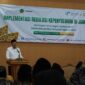 Direktur Jenderal Bimbingan Masyarakat Islam Kementerian Agama Abu Rokhmad menghadiri kegiatan Implementasi Regulasi Kepenyuluhan di Semarang, Jawa Tengah.(poto: kemenag).