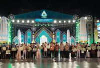 Kafilah Kalimantan Timur resmi meraih juara umum MTQ Nasional XXXI 2026 di Semarang.(poto: kemenag).