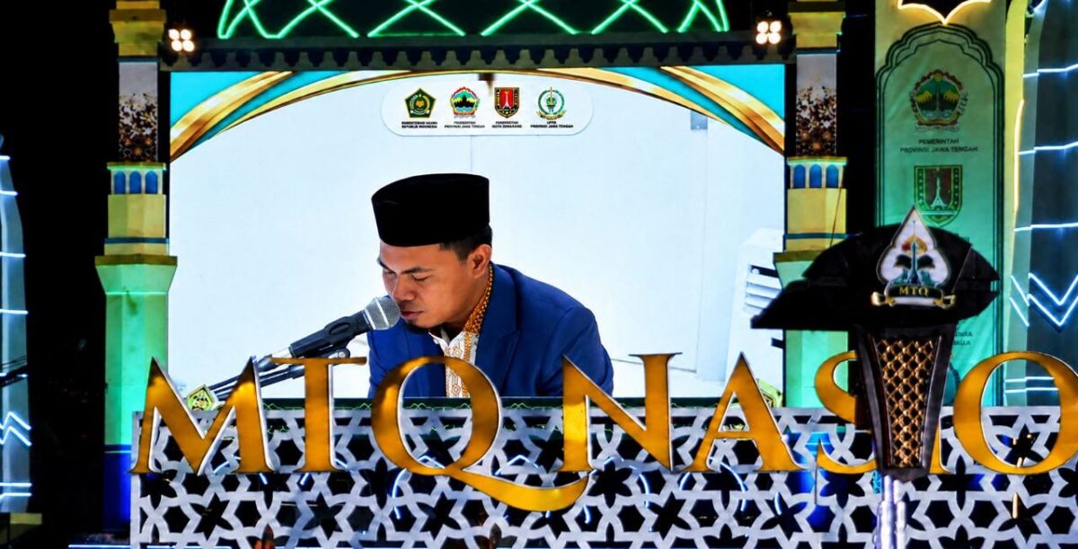 Syamsuri Firdaus, Qari asal NTB utusan DKI Jakarta juarai MTQ di Semarang tingkat dewasa.(poto: kemenag).
