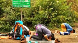 Ilustrasi Shalat Jamak dan Qasar.(poto: nuonline).