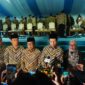 Wawancara beserta awak media setelah acara pembukaan MTQ Nasional di Semarang, Sabtu (12/9/2026).(poto: kemenag.go.id).