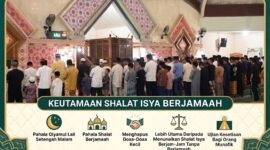 Ilustrasi Shalat berjamaah.(poto: arsip).
