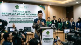 Ilustrasi Kementerian Agama (Kemenag) resmi memperpanjang masa pendaftaran program Beasiswa Zakat Indonesia 2026 hingga tanggal 21 September 2026.(poto: AI).