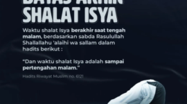 Ilustrasi Shalat Isya.(poto: istimewa).