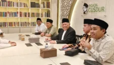 Ketua Umum Pengurus Besar Nahdlatul Ulama terpilih KH Abdul Hakim Mahfudz mengawali aktivitas perdananya di Gedung PBNU, Jalan Kramat Raya 164, Jakarta Pusat, Jumat (4/9/2026).(poto: nuonline).