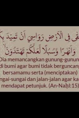Fungsi Gunung Stabilkan Bumi dalam Al-Qur’an dan Tafsir