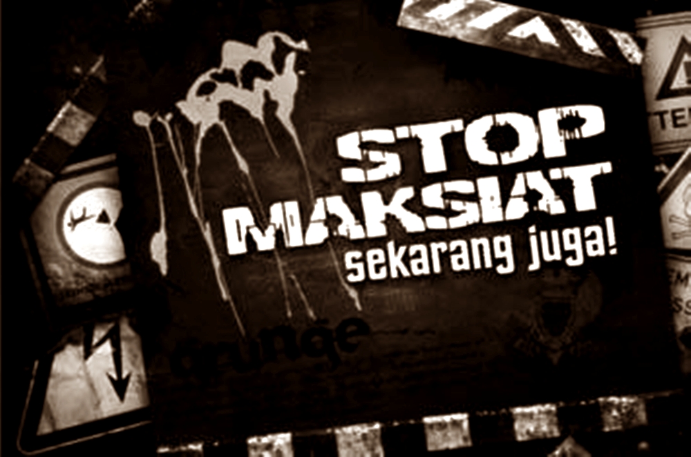 Dampak buruk perbuatan maksiat terhadap kehidupan spiritual.(poto: ist).
