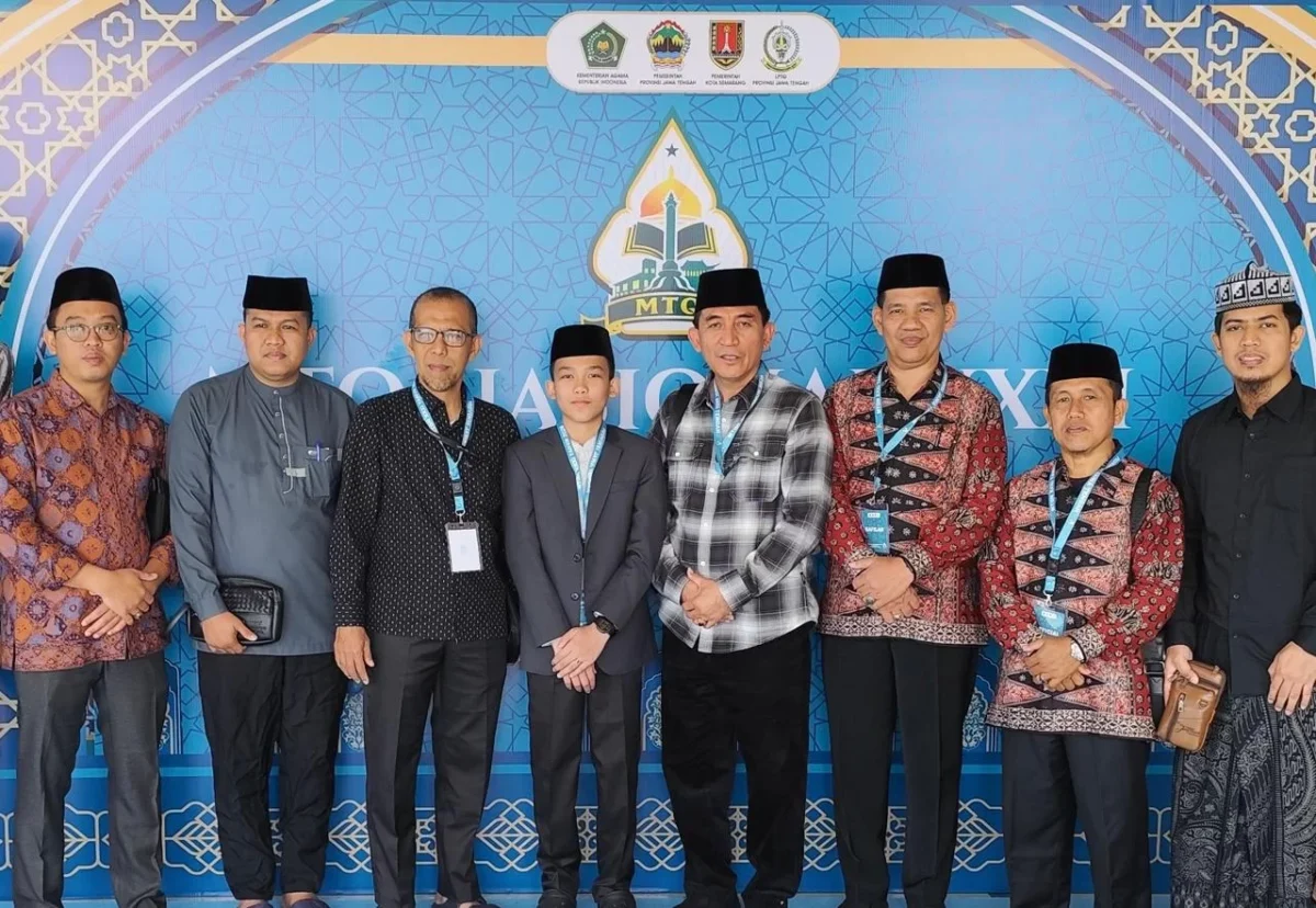 Dua kafilah Jambi sukses menembus babak final MTQ Nasional XXXI 2026 cabang Tilawah Al-Qur'an melalui perjuangan Abyzar Ramadhan dan Helfina Eka.(poto: kanwilkemenag).
