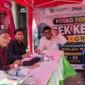 UIN Malang mendirikan posko kesehatan gratis di Muktamar NU ke-35 Jombang dan menemukan 77,5 persen peserta mengalami kondisi kesehatan abnormal.(poto: nuonline).