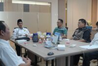 Inspektorat Jenderal Kementerian Agama menerima audiensi jajaran panitia seleksi calon pimpinan Baznas Provinsi Sulawesi Barat di Jakarta, Selasa (29/9/2026).(poto: kemenag.go.id).