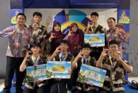 Delegasi MAN IC Pekalongan FIKSI 2026 sukses membawa pulang tiga medali sekaligus dari Pulau Dewata.(poto: kemenag.go.id).