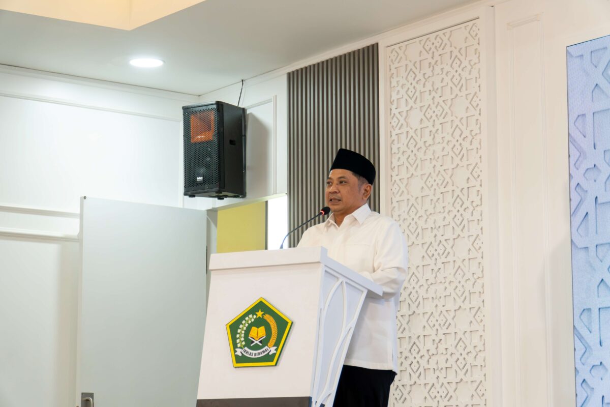 Kementerian Agama membuka pelatihan online Hari Santri guna memperkuat literasi teknologi warga pondok pesantren di berbagai daerah.(poto: kemenag.go.id).