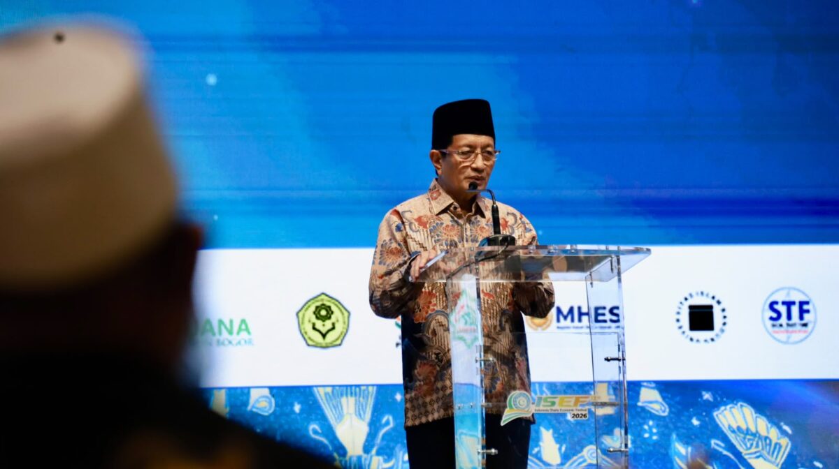 Menteri Agama Nasaruddin Umar memaparkan langsung cetak biru tersebut saat membuka forum The Second Global Conference on Waqf Development 2026 di Jakarta.(poto: kemenag.go.id).