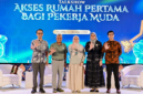Kegiatan gelar wicara bertajuk “Akses Rumah Pertama bagi Pekerja Muda” dalam ajang Indonesia Sharia Economic Festival (ISEF) 2026 di Jakarta, Sabtu (17/10/2026).(poto: republika).