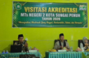 Madrasah Tsanawiyah Negeri (MTsN) 2 Sungai Penuh menuntaskan agenda visitasi akreditasi yang berlangsung selama dua hari, mulai Jumat (9/10/2026) hingga Sabtu (10/10/2026).(poto: istimewa).
